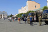 На площади в Вольске открыли выставку военной техники